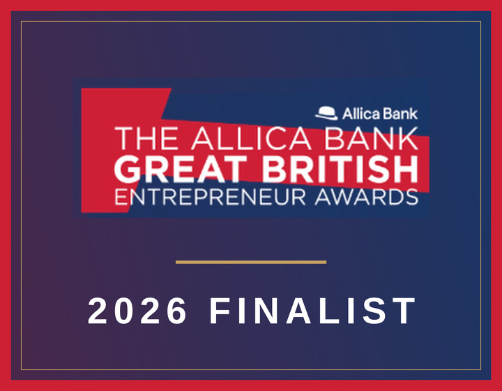 2026 Finalist for the Great British Entrepeneur Awards